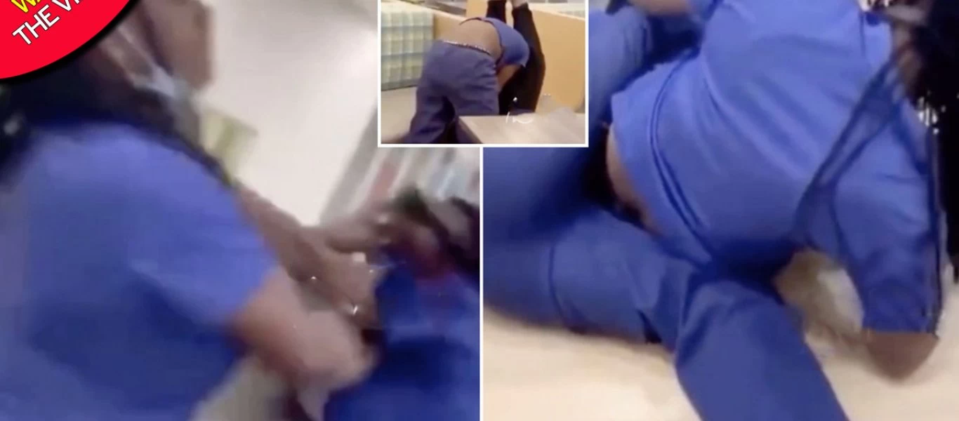 Άγριο ξύλο: Δύο νοσοκόμες έκαναν το νοσοκομείο ρινγκ (βίντεο)